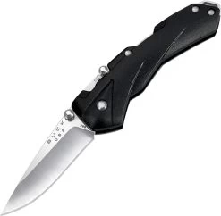 BUCK Knives Quick Fire Black ETP Handle A/O Blade Lockback Folding Knife 288BKS