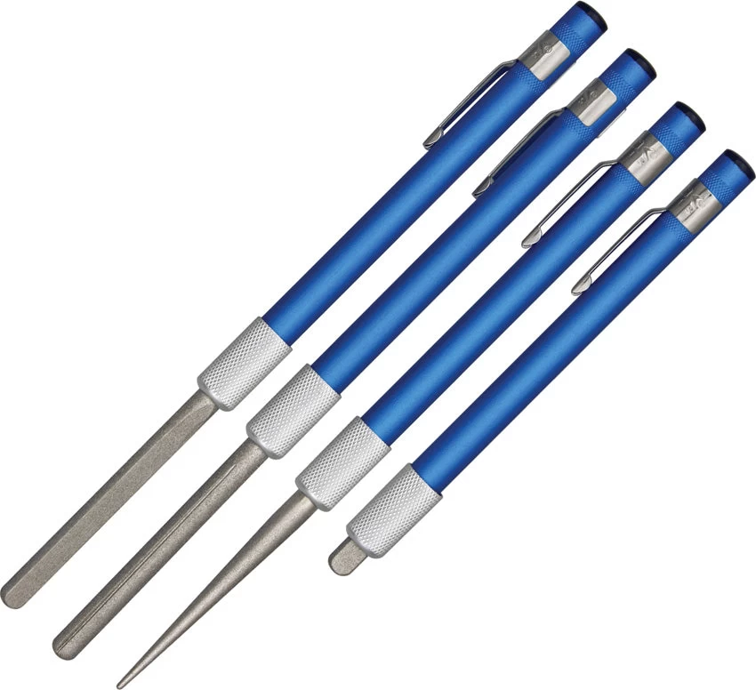 BUCK Knives Diamond Pocket Blue Aluminum Knife & Hook Sharpener 97070 1 BUCK Knives Diamond Pocket Blue Aluminum Knife & Hook Sharpener 97070