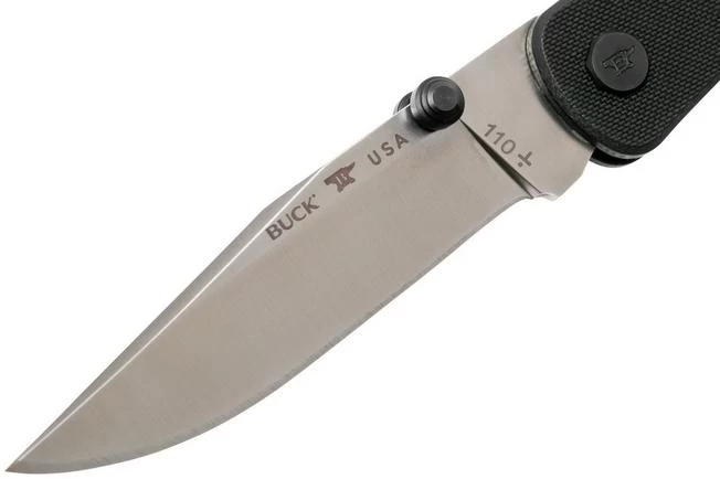 Buck 110 Slim Pro TRX Black G10 0110BKS3 Pocket Knife 3 Buck 110 Slim Pro TRX Black G10 0110BKS3 Pocket Knife - Image 3