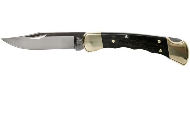 Buck 110 Folding Hunter, With Finger Grooves 1 Buck 110 Folding Hunter, With Finger Grooves