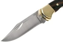 Buck 112 Ranger With Finger Grooves 112BRSFG Pocket Knife -Knife discount store BUCK0112FG 03 buck