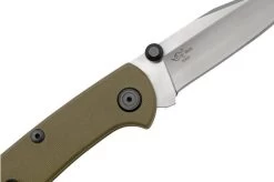 Buck 112 Slim Pro TRX, O.D. Green G10 0112GRS3 Pocket Knife -Knife discount store BUCK0112GRS3 05 buck