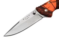 Buck Bantam BLW, Mossy Oak, Blaze Orange Camo 0285CMS9 Pocket Knife -Knife discount store BUCK0285CMS9 03 buck