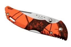 Buck Bantam BLW, Mossy Oak, Blaze Orange Camo 0285CMS9 Pocket Knife -Knife discount store BUCK0285CMS9 06 buck