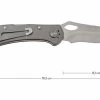 Buck 722 Spitfire 0722GYS1-B Plain Edge, Grey