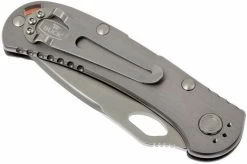 Buck 722 Spitfire 0722GYX1-B Plain Edge/serrated, Grey -Knife discount store BUCK0722GYX1 B 04 buck 722 spitfire buck0722gyx1 b 04