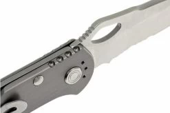 Buck 722 Spitfire 0722GYX1-B Plain Edge/serrated, Grey -Knife discount store BUCK0722GYX1 B 05 buck 722 spitfire buck0722gyx1 b 05