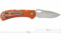 Buck 722 Spitfire 0722GYS1-B Plain Edge, Orange