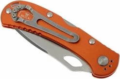Buck 722 Spitfire 0722GYS1-B Plain Edge, Orange -Knife discount store BUCK0722ORS1 B 04 buck 722 spitfire buck0722ors1 b 04
