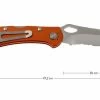 Buck 722 Spitfire 0722ORX1-B Plain Edge/serrated, Orange