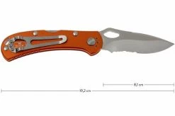 Buck 722 Spitfire 0722ORX1-B Plain Edge/serrated, Orange