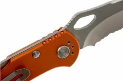 Buck 722 Spitfire 0722ORX1-B Plain Edge/serrated, Orange -Knife discount store BUCK0722ORX1 B 05 buck 722 spitfire buck0722orx1 b 05