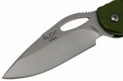 Buck 726 Mini Spitfire 0726 GYS-B Plain Edge, Green -Knife discount store BUCK0726GRS B 03 buck 726 mini spitfire buck0726grs b 03