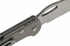 Buck 726 Mini Spitfire 0726 GYS-B Plain Edge, Grey -Knife discount store BUCK0726GYS B 05 buck 726 mini spitfire buck0726gys b 05