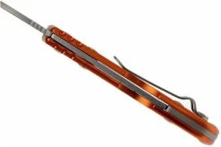 Buck 726 Mini Spitfire 0726 GYS-B Plain Edge, Orange -Knife discount store BUCK0726ORS B 06 buck 726 mini spitfire buck0726ors b 06