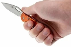 Buck 726 Mini Spitfire 0726 GYS-B Plain Edge, Orange -Knife discount store BUCK0726ORS B 07 buck 726 mini spitfire buck0726ors b 07