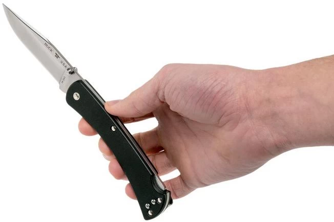 Buck 110 Slim Knife Pro Black G10 0110BKS4-B Pocket Knife 8 Buck 110 Slim Knife Pro Black G10 0110BKS4-B Pocket Knife - Image 8