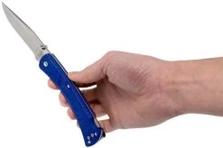 Buck 110 Slim Knife Select Blue 0110BLS1 Pocket Knife -Knife discount store BUCK110BLS2 C 08 buck