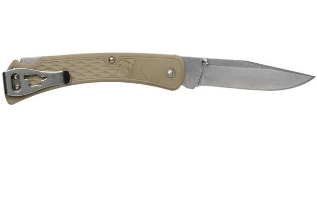 Buck 110 Slim Knife Select Tan 0110BRS2 Pocket Knife 2 Buck 110 Slim Knife Select Tan 0110BRS2 Pocket Knife - Image 2