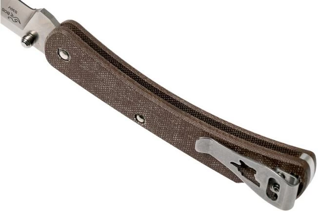 Buck 110 Slim Knife Pro Brown Micarta 0110BRS4 Pocket Knife 5 Buck 110 Slim Knife Pro Brown Micarta 0110BRS4 Pocket Knife - Image 5