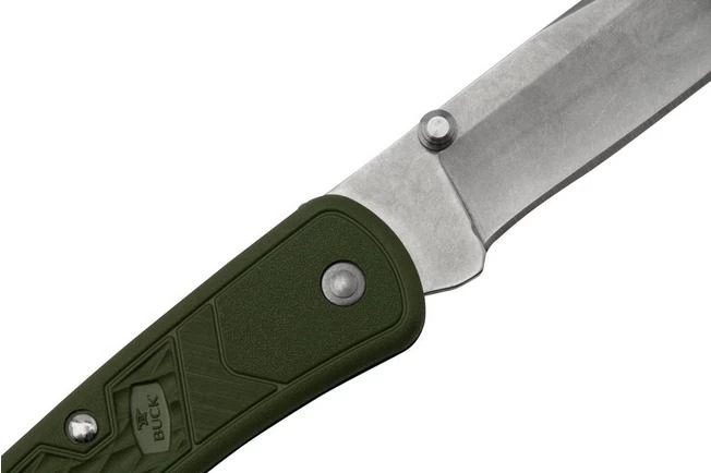Buck 110 Slim Knife Select OD Green 0110ODS2 Pocket Knife 6 Buck 110 Slim Knife Select OD Green 0110ODS2 Pocket Knife - Image 6