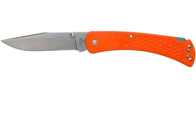 Buck 110 Slim Knife Select Orange 0110ORS2 Pocket Knife 1 Buck 110 Slim Knife Select Orange 0110ORS2 Pocket Knife