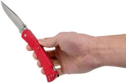 Buck 110 Slim Knife Select Red 0110RDS1 Pocket Knife -Knife discount store BUCK110RDS2 C 08 buck