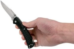 Buck 112 Ranger Slim Knife Select Black 0112BKS1 Pocket Knife -Knife discount store BUCK112BKS1 08 buck