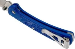 Buck 112 Ranger Slim Knife Select Blue 0112BLS2 Pocket Knife -Knife discount store BUCK112BLS2 05 buck