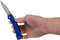 Buck 112 Ranger Slim Knife Select Blue 0112BLS2 Pocket Knife -Knife discount store BUCK112BLS2 08 buck