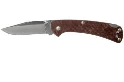 Buck 112 Ranger Slim Knife Pro Brown Micarta 0112BRS6 Pocket Knife