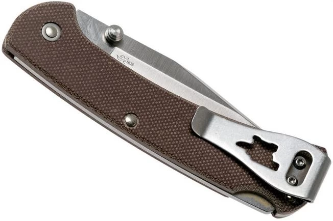 Buck 112 Ranger Slim Knife Pro Brown Micarta 0112BRS6 Pocket Knife 4 Buck 112 Ranger Slim Knife Pro Brown Micarta 0112BRS6 Pocket Knife - Image 4