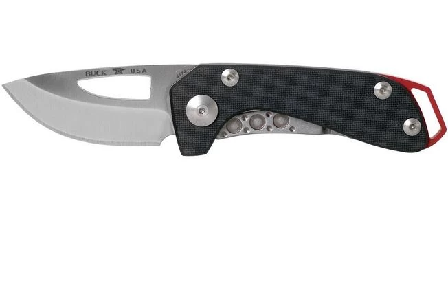 Buck 417BKS Budgie Black G10 Pocket Knife 1 Buck 417BKS Budgie Black G10 Pocket Knife
