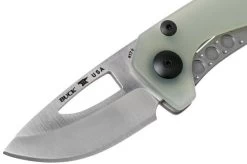 Buck 417GRS Budgie Natural Green G10 Pocket Knife -Knife discount store BUCK417GRS 03 buck