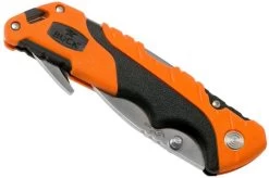 Buck Folding Pursuit Pro Guthook Large 660ORG Orange Hunting Knife -Knife discount store BUCK660ORG 04 buck