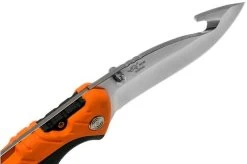 Buck Folding Pursuit Pro Guthook Large 660ORG Orange Hunting Knife -Knife discount store BUCK660ORG 06 buck